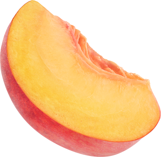 Sliced Peach Fruit